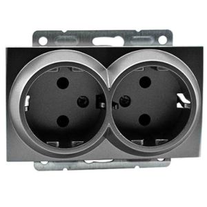 Despina Механизъм Контакт Двоен  Антрацит