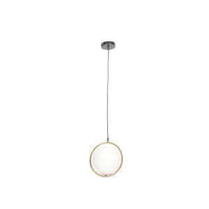 7407-1 Chandelier Aluminum/Glass