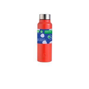 Стоманена бутилка за вода Benetton Casa 750мл червен мат be-0297