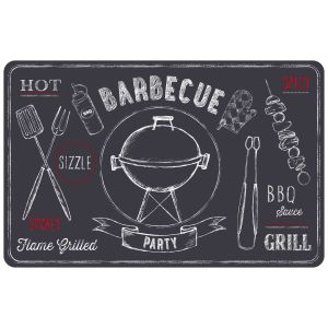 Table mat Barbecue Black