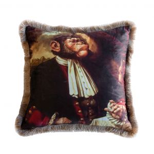 EY249 Monkey Mika Velvet Decorative pillow