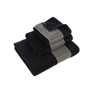 Towel Roberto Cavalli Platinum 914.Black - Domko.com Towel Roberto Cavalli Platinum 914.Black
