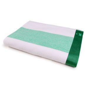 Плажна кърпа Benetton Green&White be-0201