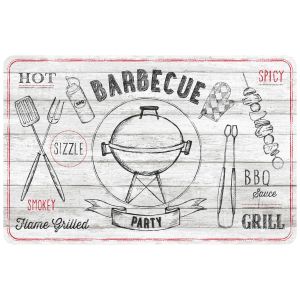 Table mat Barbecue White