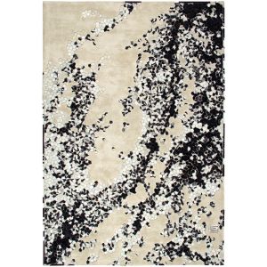 Rug Guy Laroche Hive.Black/White