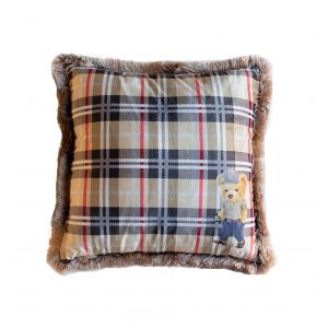 EY260 Bear Mika Velvet Decorative pillow