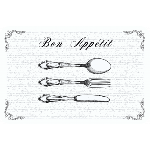 Подложка за хранене Bon Appetit Transperent