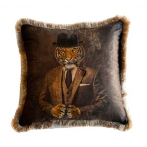 EY238 Tiger Mika Velvet Decorative pillow