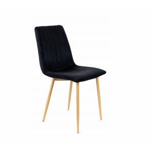 Chair Velvety L-10 black