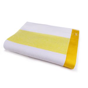 Плажна кърпа Benetton Yellow&White be-0202