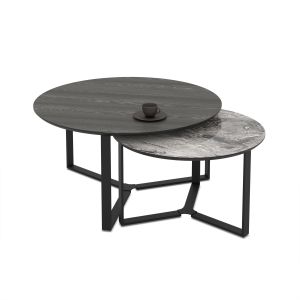 Set of 2pcs.Coffee Table Miami Lumiere/Cosmos
