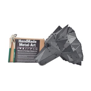 Wolf Head 3D Metal Art