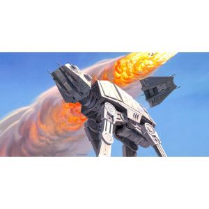 DX10-053 Фототапет Star Wars Hoth Battle At-At