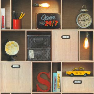 11201207 Тапет Винил Les Aventures 4