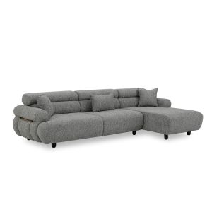 Right Corner Sofa Mika Nevada 304 Grey