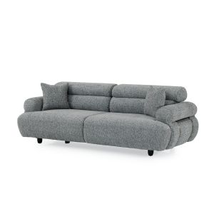 Three Seater Sofa Mika Nevada 304 Grey