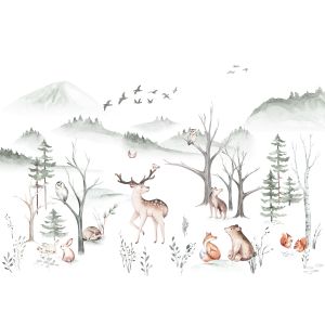 IAX8-0034 Фототапет Cozy Woods