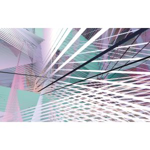 6011B-VD4 Фототапет Space Grid Spring