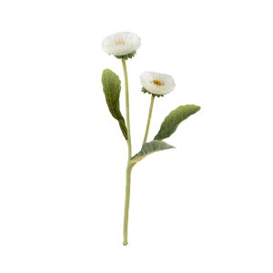 Изкуствено цвете Маргарита White