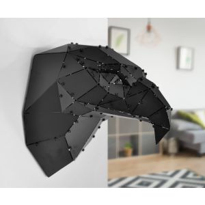 Eagle Head 3D Metal Art