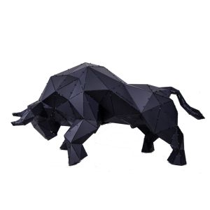 Bull XXL 3D Metal Art