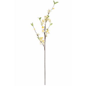 G23088-2 Изкуствено Цвете Бяло Черешово Клонче