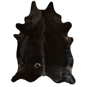 Естествена телешка кожа Leather Collection Black