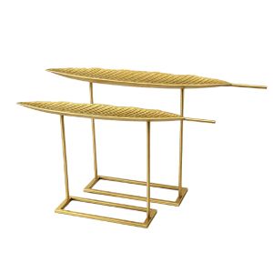 G25-198S Set of 2 decorative metal side tables