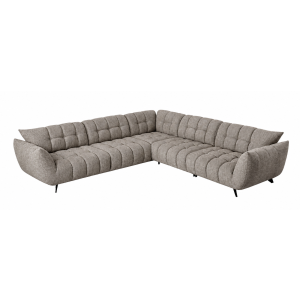 Ъглов Диван Mika Nice Berlin 650 Grey/Taupe