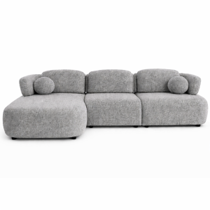 Left Corner Sofa Mika Berlin Best 7-1 Grey