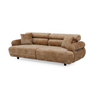 Three Seater Sofa Mika Nevada 317 Velvet Sand