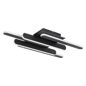 71050 Плафон Sindri Led Черен