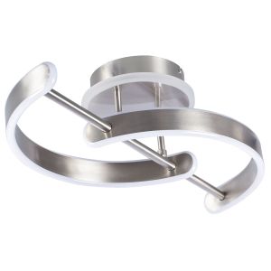 71052 Плафон Jarnelle Led Хром/Бял