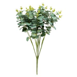 G230119-4 Изкуствено Растение Зелен/Червен Евкалипт