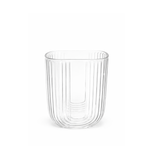 G25-09/10 Glass Vase U-Shape, Transparent