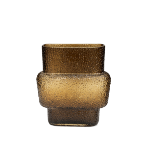 G25-13 Glass Vase Brown