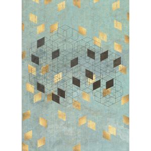 INX4-049 Фототапет Plaque Or