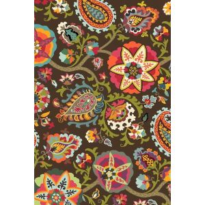 A229a.Brown Casablanca Rug