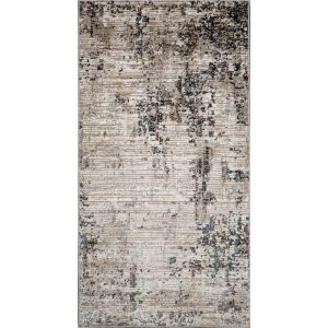 0k375a D.Blue/White Mika Shimmer Rug