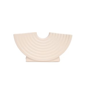 G25-29a Керамична Ваза Крем