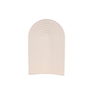 G25-32а Керамична Ваза Крем U-Форма