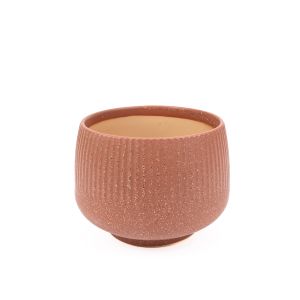 G25-107a Ceramic Pot Orange