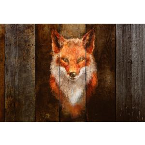 DD118140 Photomural Polygon Fox 1