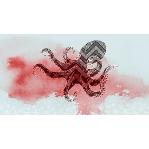 DD118240 Photomural Octopus Design 2