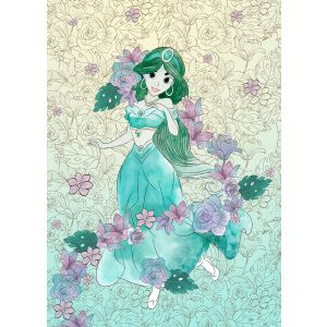 DX4-080 Фототапет Jasmin Pale Flowers