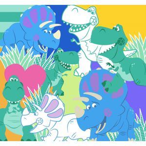 IADX6-087 фототапет Toy Story Rex and Trixie