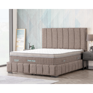 Bed Set With Mattress Dream Mode Mocca Sb51