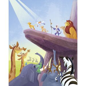 DX4-222 Фототапет Disney The Lion King Classic Long Live the King