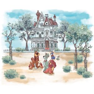 DX6-190 Фототапет Disney Lady and the Tramp Sweet Home