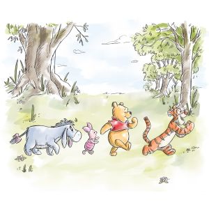 DX6-228 Фототапет Disney Winnie the Pooh Walk Together